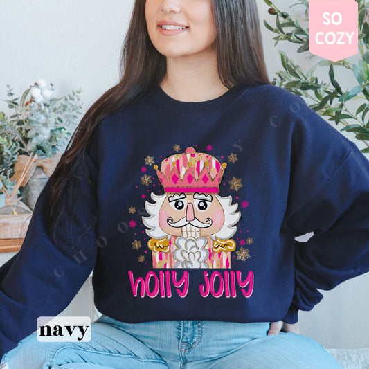Holly Jolly Nutcracker Sweatshirt