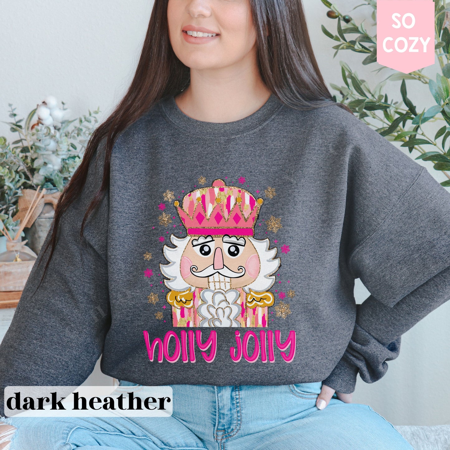 Holly Jolly Nutcracker Sweatshirt