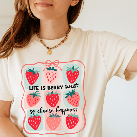 LIFE IS BERRY SWEET TEE