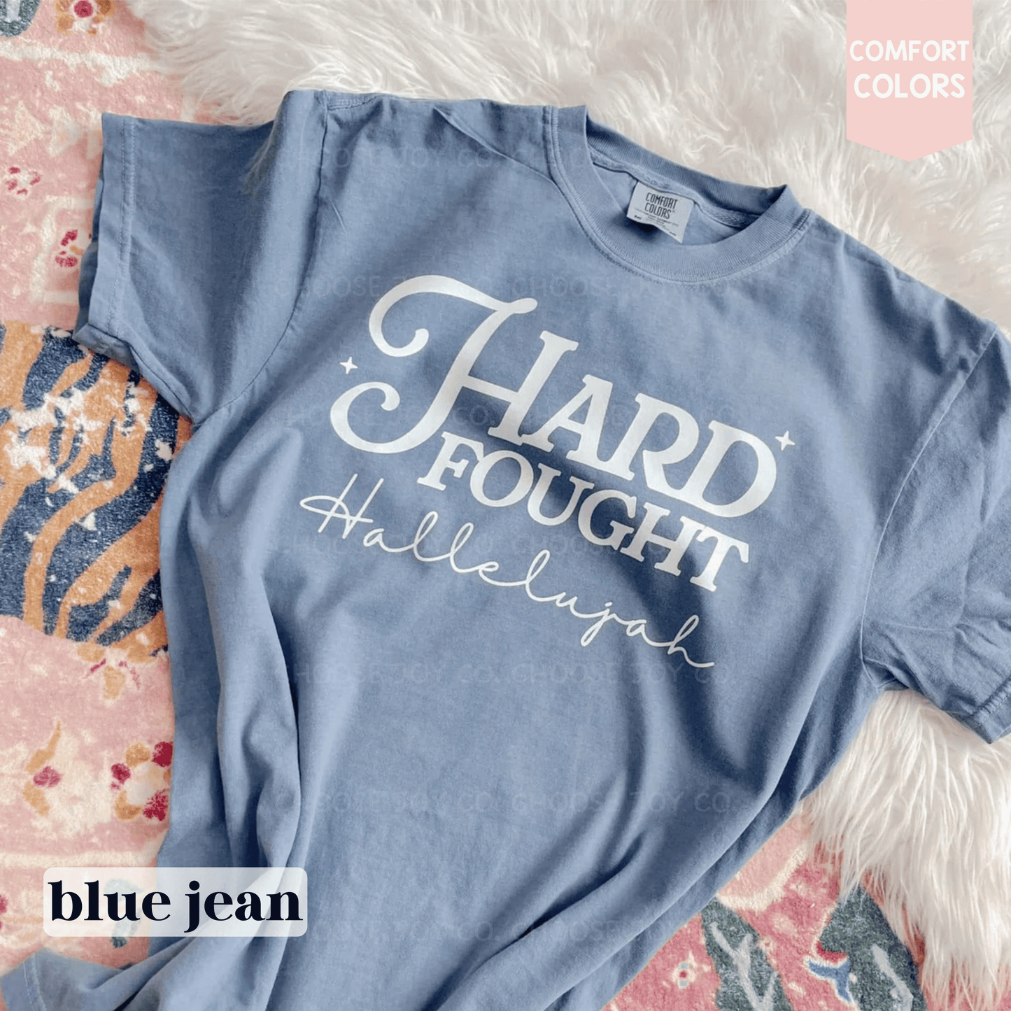 HARD FOUGHT HALLELUJAH TEE