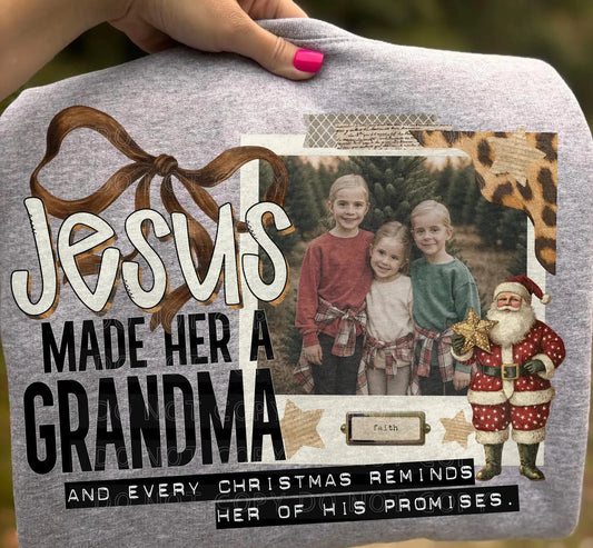Jesus Made Her Christmas Sweatshirt