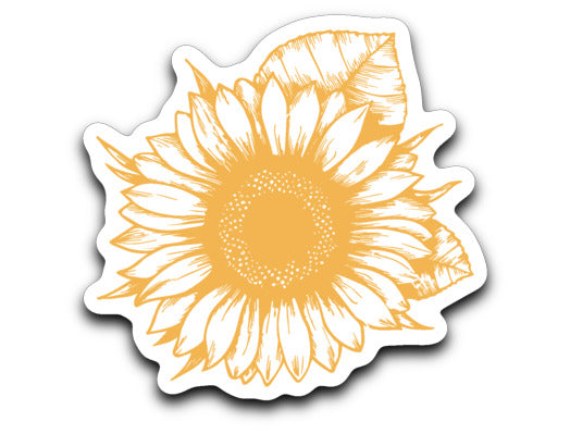 Sunflower Vibes Decal