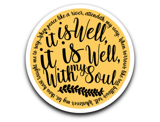 It is Well Decal