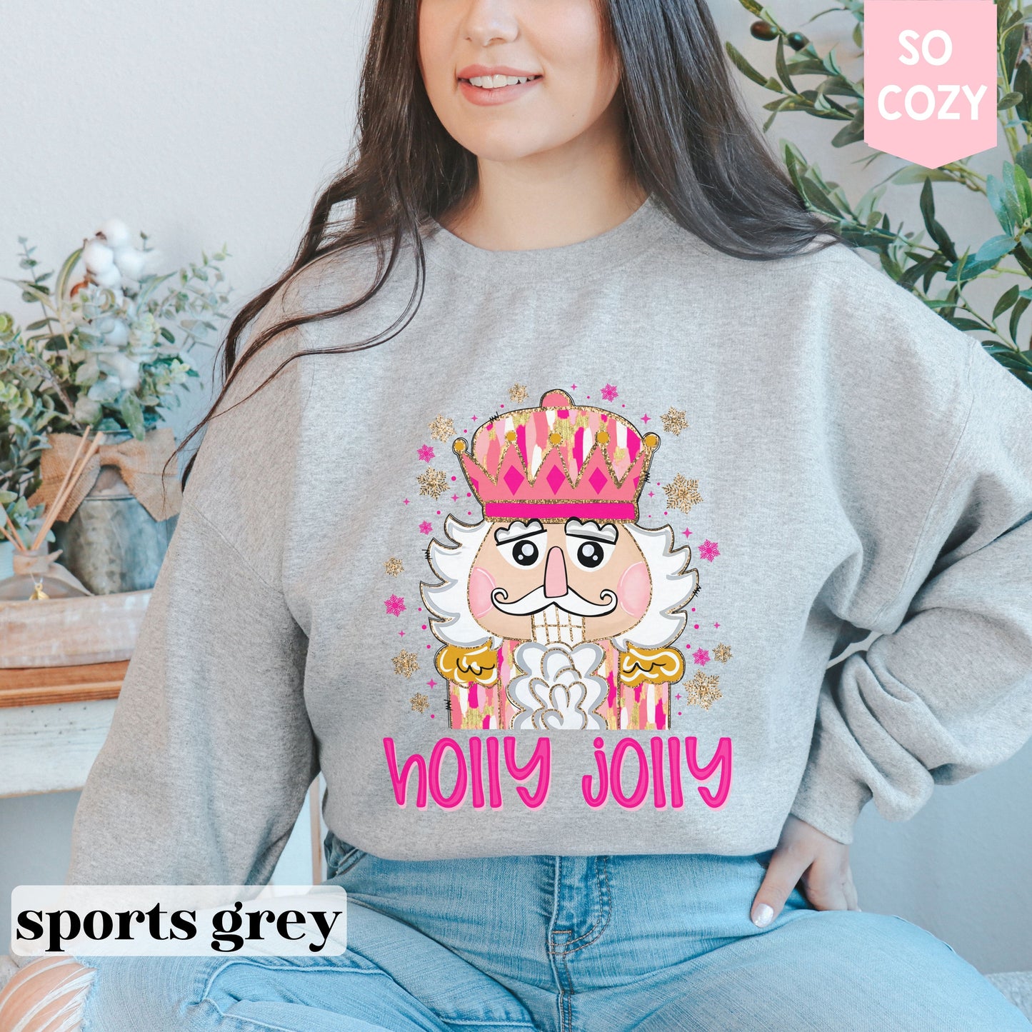 Holly Jolly Nutcracker Sweatshirt