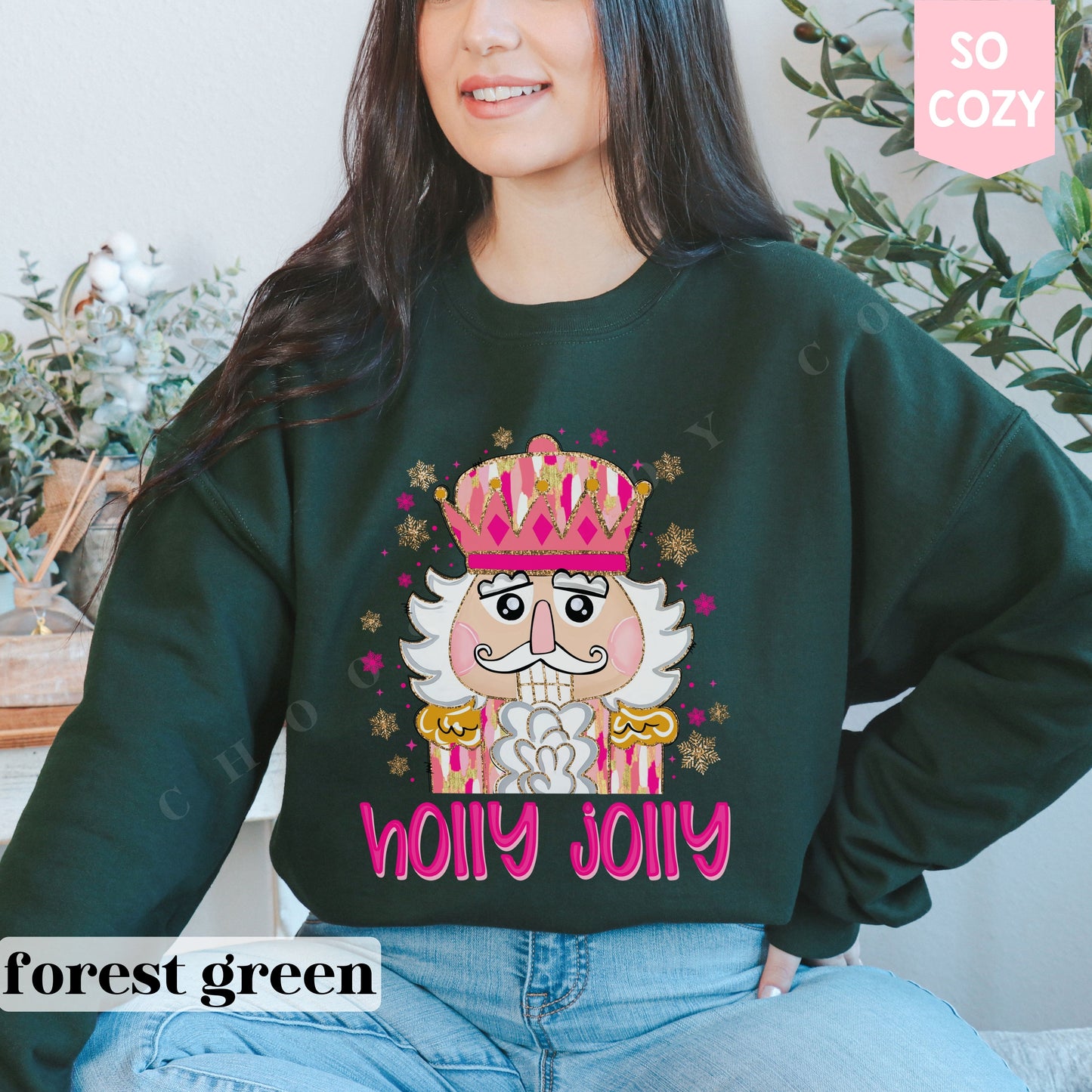 Holly Jolly Nutcracker Sweatshirt