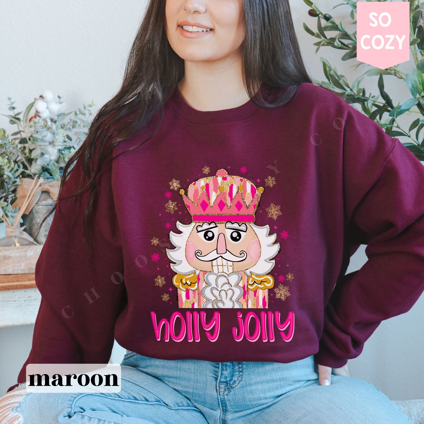 Holly Jolly Nutcracker Sweatshirt