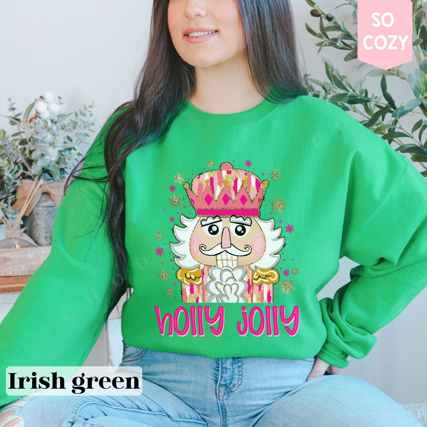 Holly Jolly Nutcracker Sweatshirt