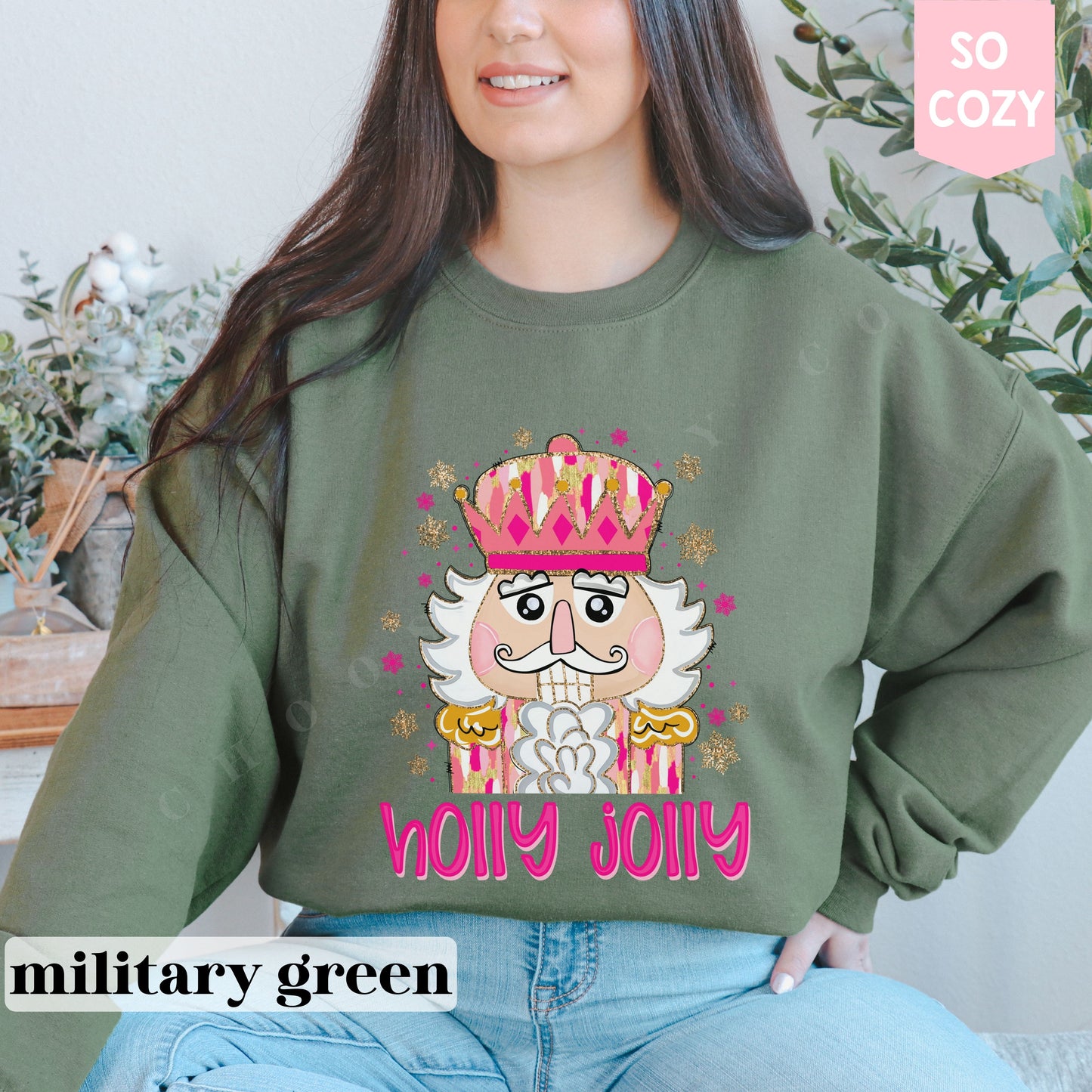 Holly Jolly Nutcracker Sweatshirt