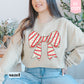 Coquette Christmas Tree Bow Sweatshirt