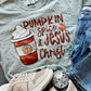 PUMPKIN SPICE AND JESUS CHRIST TEE