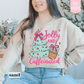 HOLLY JOLLY AND CAFFEINATED SWEATSHIRT
