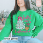 HOLLY JOLLY AND CAFFEINATED SWEATSHIRT