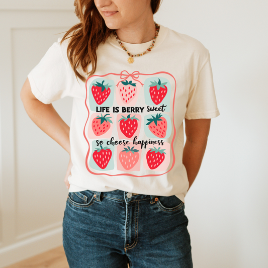LIFE IS BERRY SWEET TEE