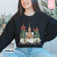 Oh Come Let Us Adore Him Church Christmas Sweatshirt