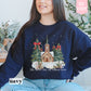 Oh Come Let Us Adore Him Church Christmas Sweatshirt