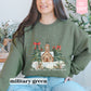 Oh Come Let Us Adore Him Church Christmas Sweatshirt