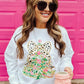 PAINTED CHRISTMAS TREE SWEATSHIRT ADULT OR YOUTH