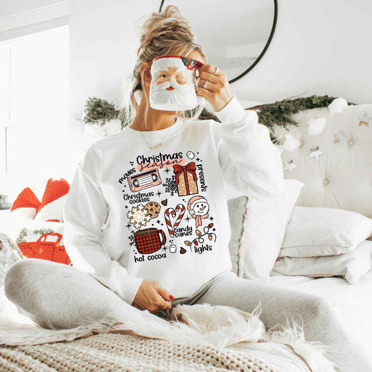 Christmas Season Collage Sweatshirt