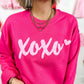 FLUFFY XOXO SWEATSHIRT - THIS WEEKEND ONLY