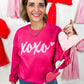 FLUFFY XOXO SWEATSHIRT - THIS WEEKEND ONLY