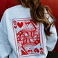 QUEEN OF HEARTS SWEATSHIRT