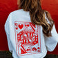 QUEEN OF HEARTS SWEATSHIRT