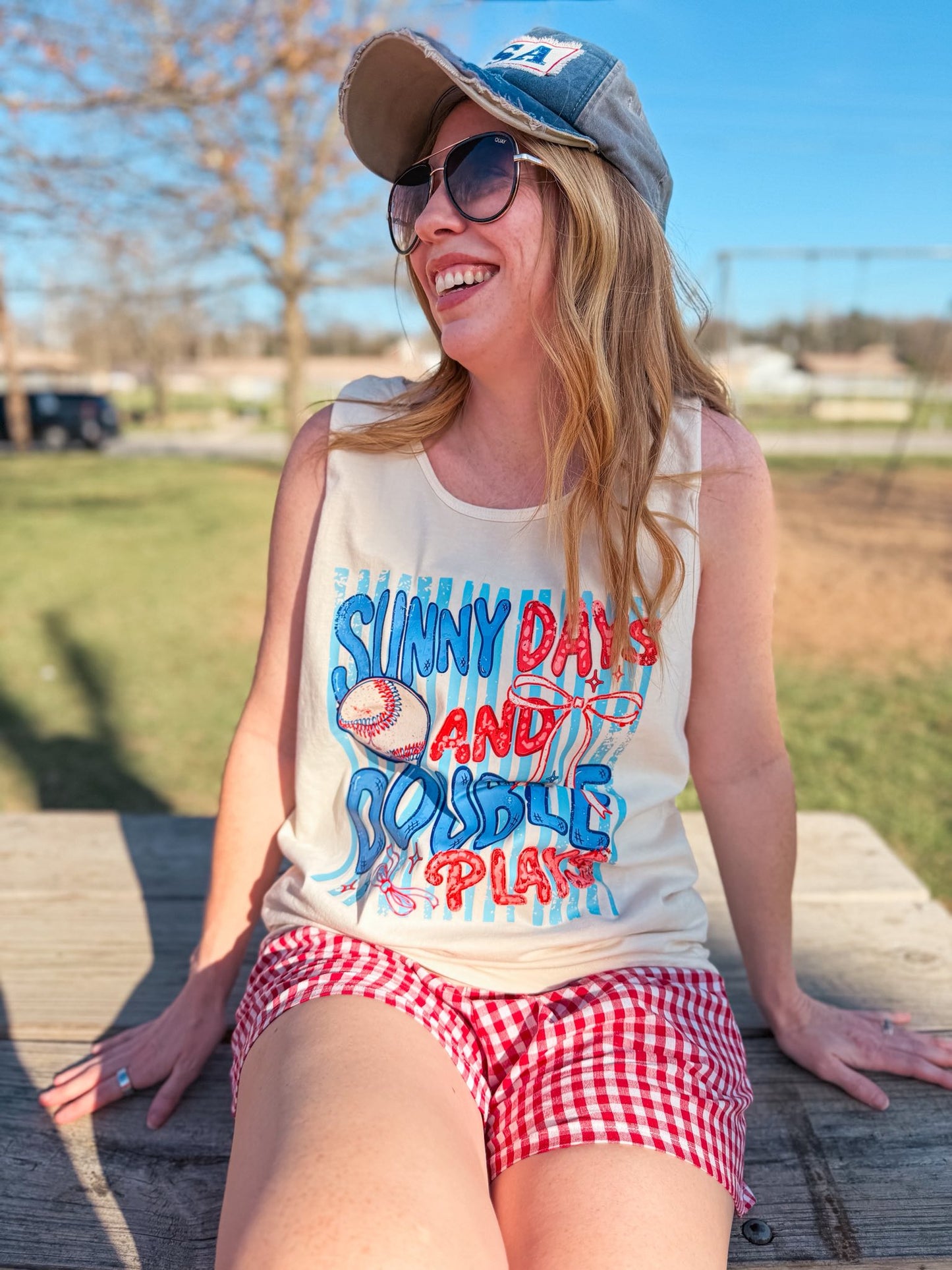 SUNNY DAYS AND DOUBLE PLAYS TANK