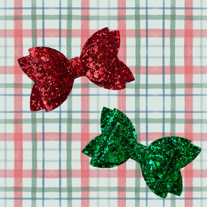 Christmas Snap Clips & Bows