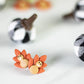 Clay Turkey Hoop & Stud Earrings
