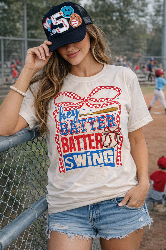 HEY BATTER BATTER SWING TEE