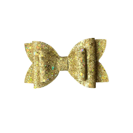 Pot of Gold Glitter Bow