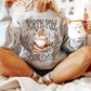 Merry Christmas Gingerbread Bow Sweatshirt