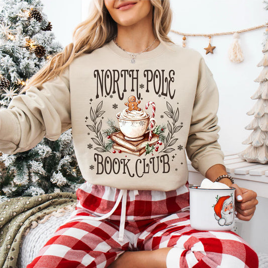 North Pole Reading Club Sweatshirt