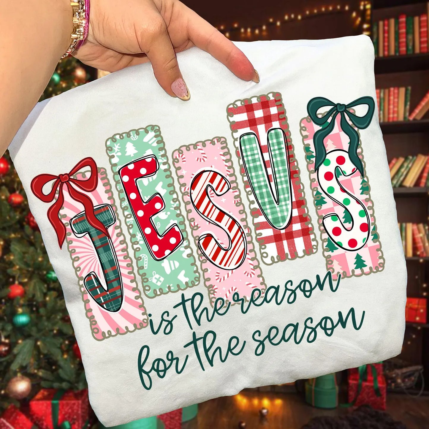 Jesus is the Reason for the Season Preppy Sweatshirt