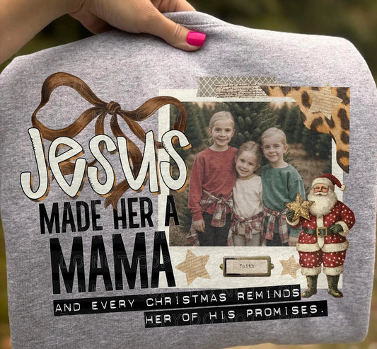 Jesus Made Her Christmas Sweatshirt
