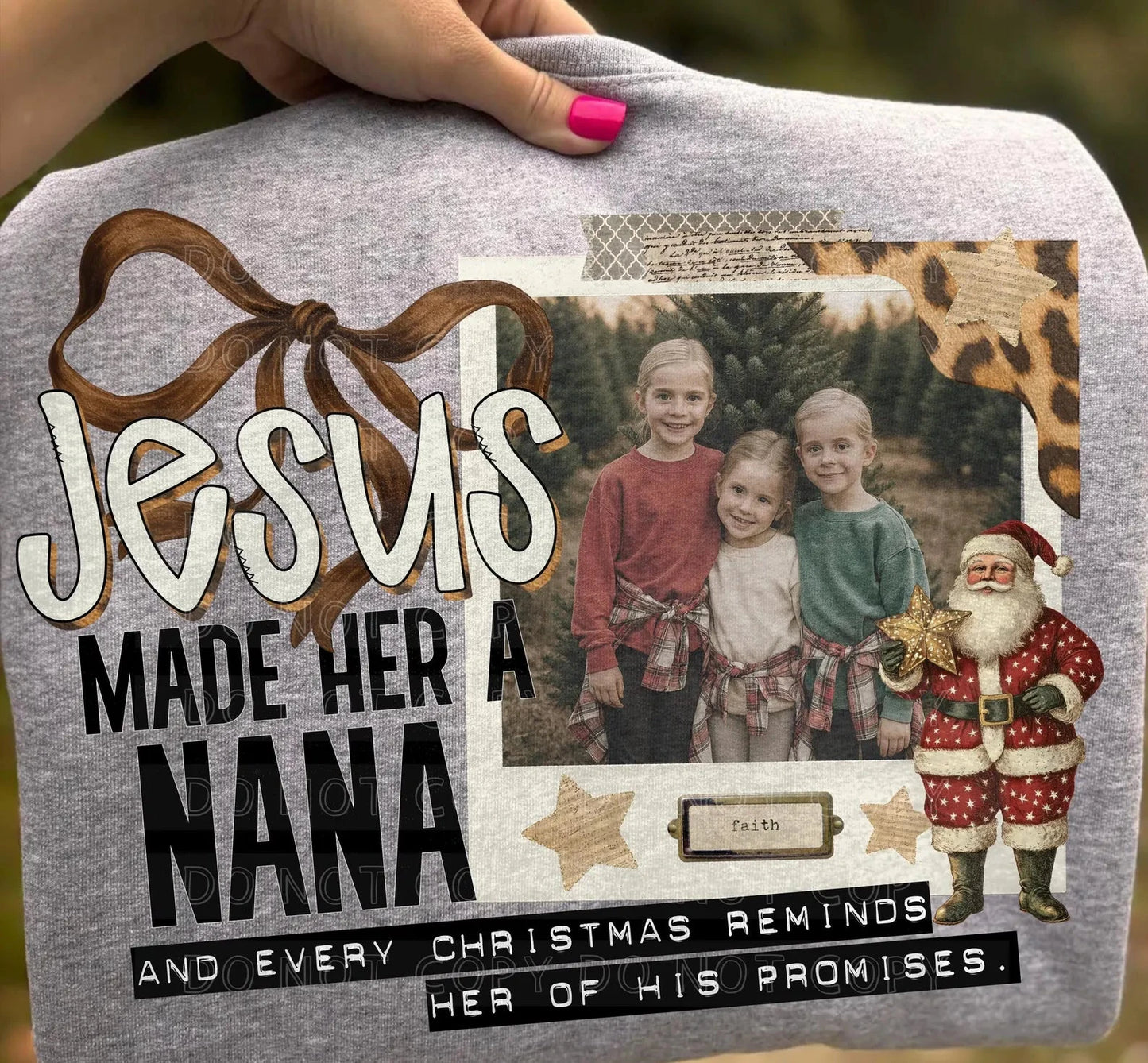 Jesus Made Her Christmas Sweatshirt