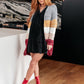 Bring the Warmth Color Block Cardigan