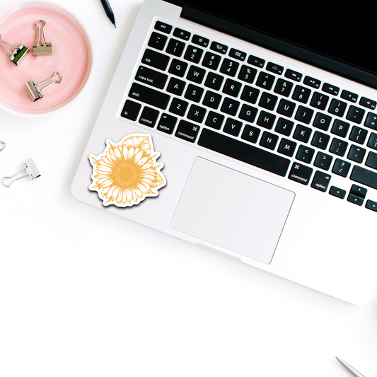 Sunflower Vibes Decal