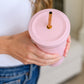 Total Eclipse Tumbler In Baby Pink